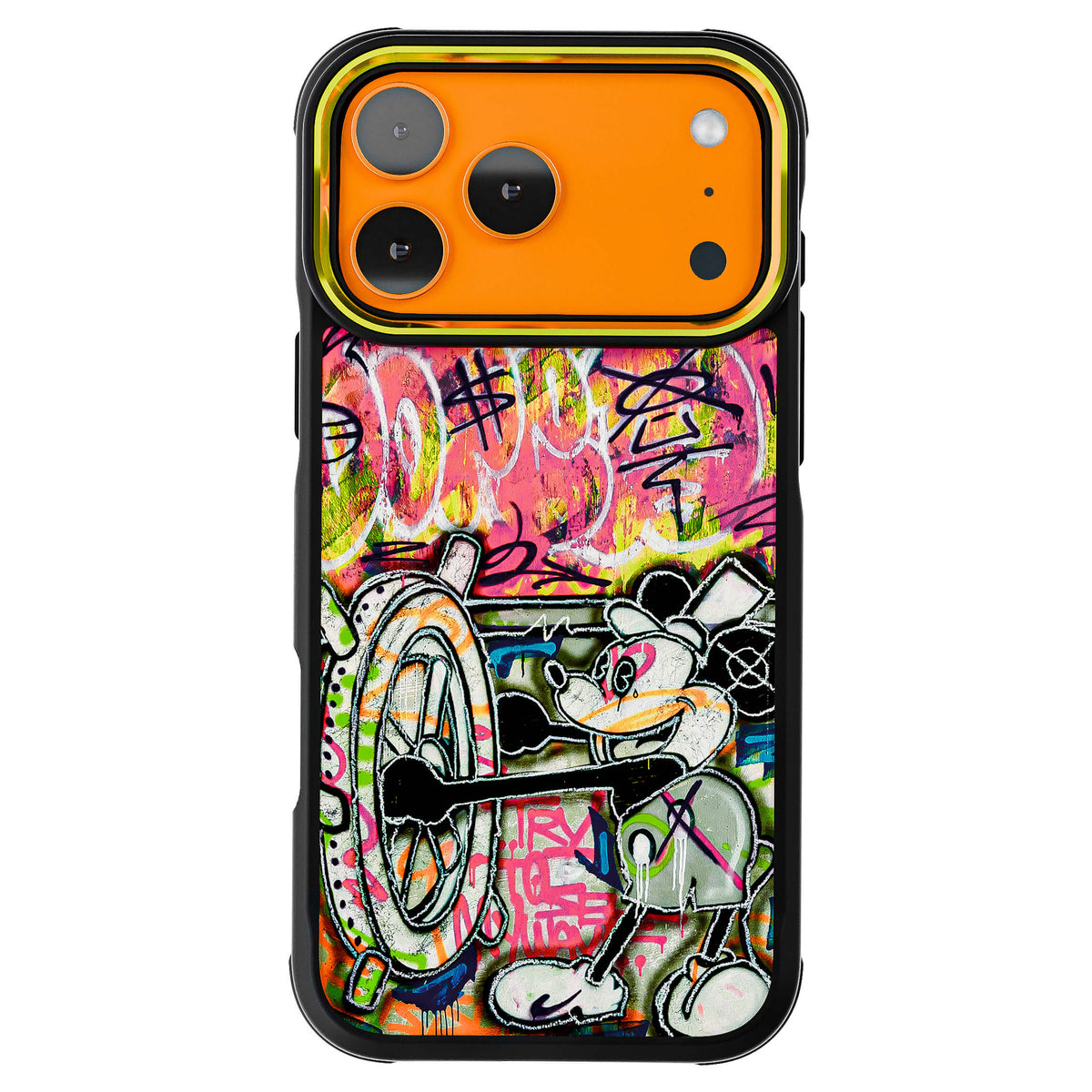 iPhone 18 Pro Max Case Mickey Mouse My Way Collab Artwork Phone Cover MagSafe Doped Out M Artist