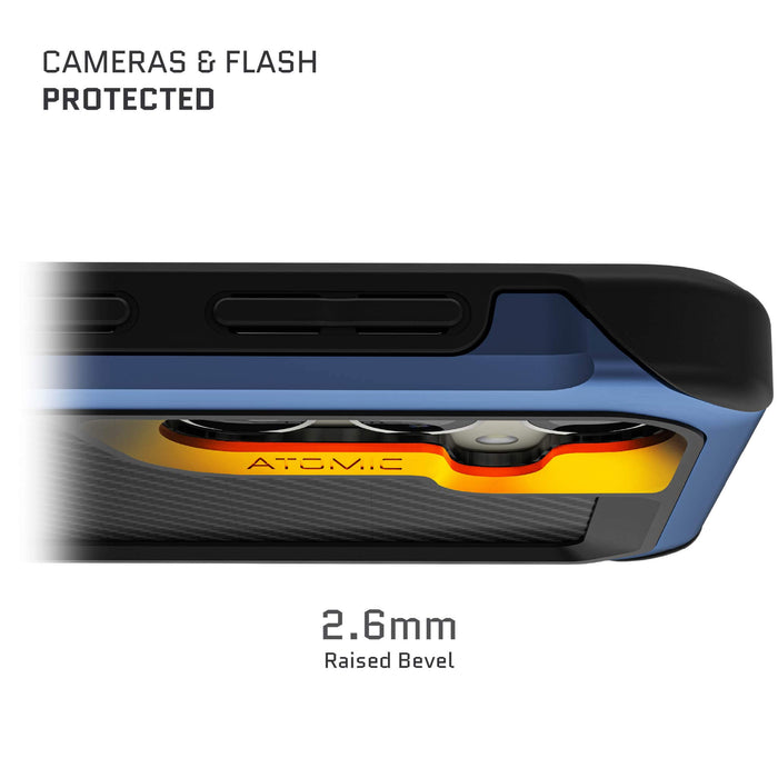 Blue Carbon Fiber Galaxy S24 Case