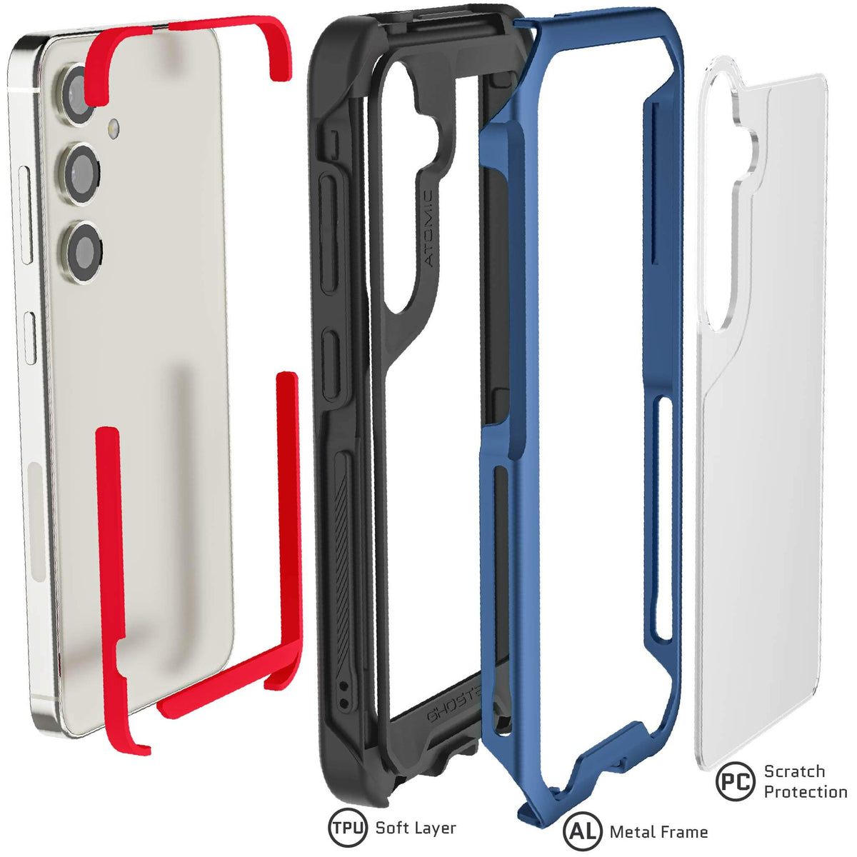 Blue Samsung Galaxy S24 Case