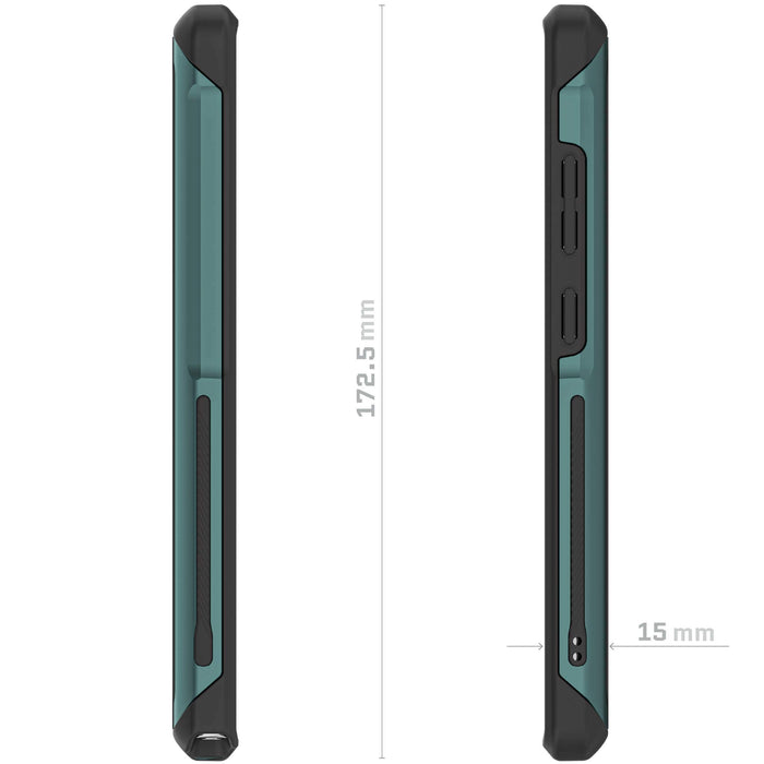 Green Samsung S24 Ultra Phone Case Metal