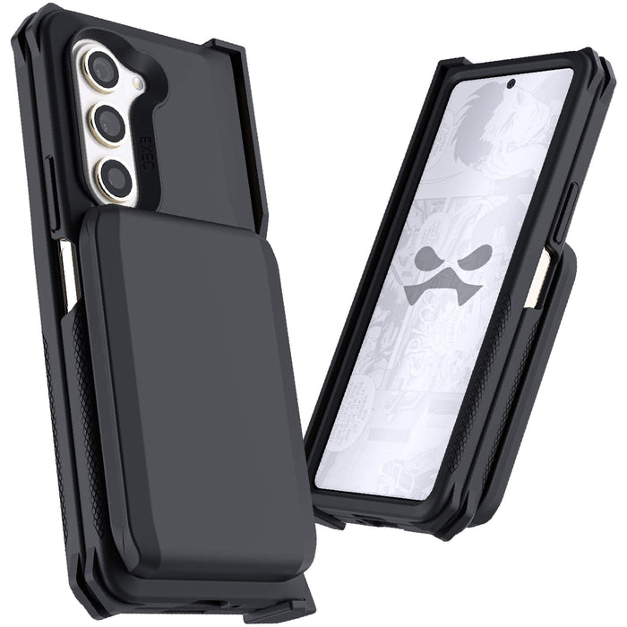 Samsung Galaxy Z Fold 5 Wallet Case Black