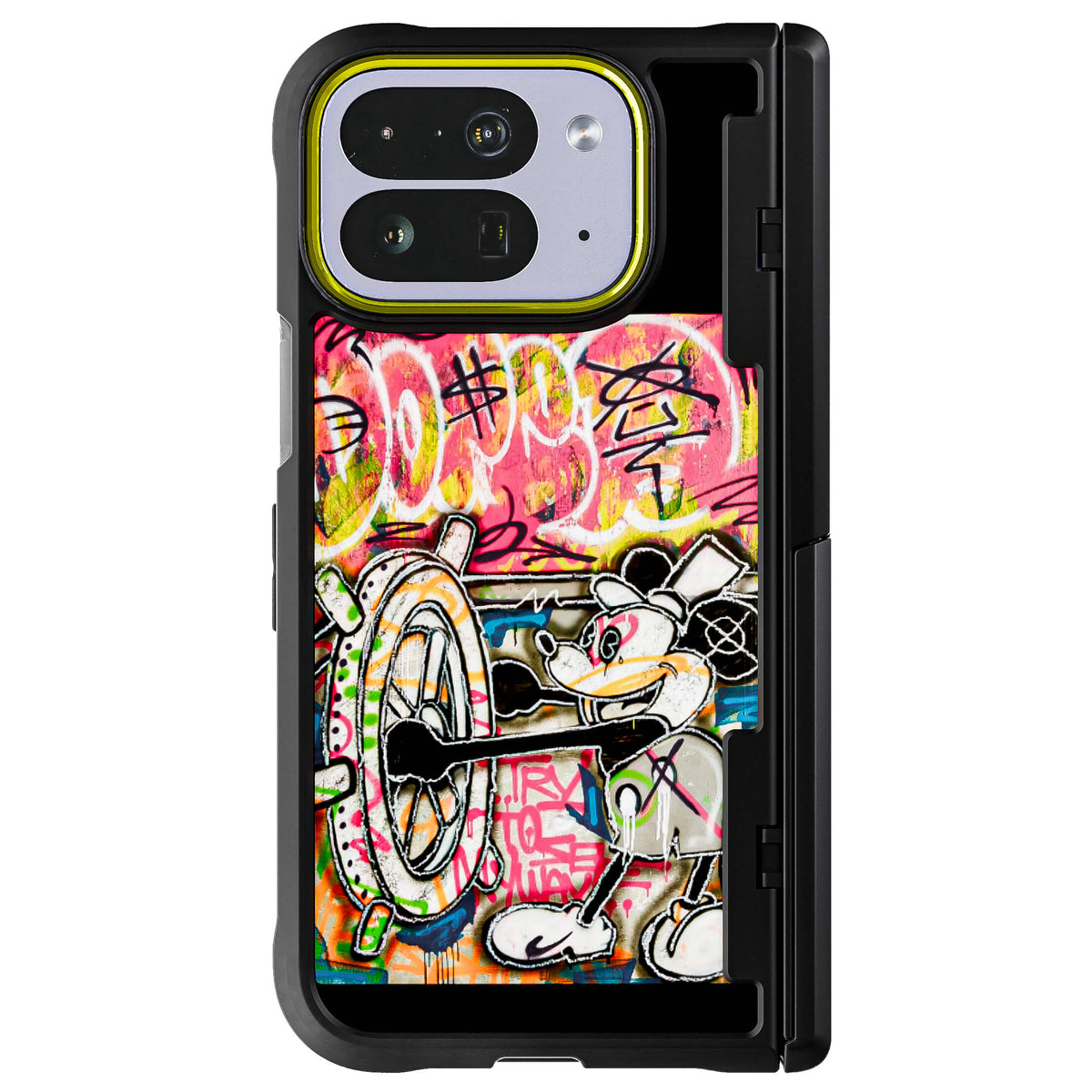 Pixel 10 Pro Fold Mickey Mouse My Way Case Artist Collab Artwork Phone Cover