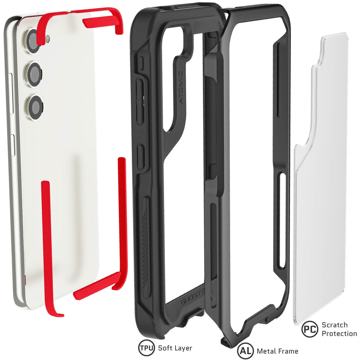 Samsung Galaxy S23 Case Aluminum