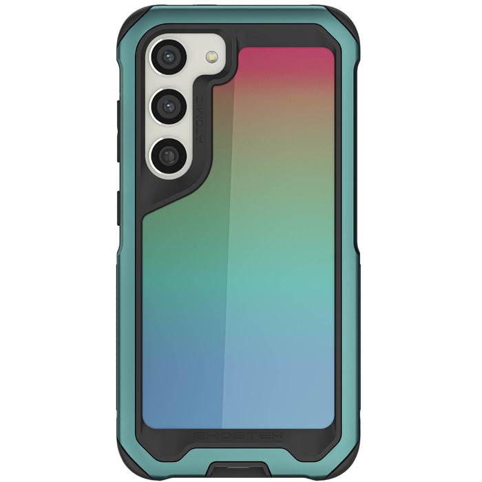 Samsung Galaxy S23 Case Green Iridescent