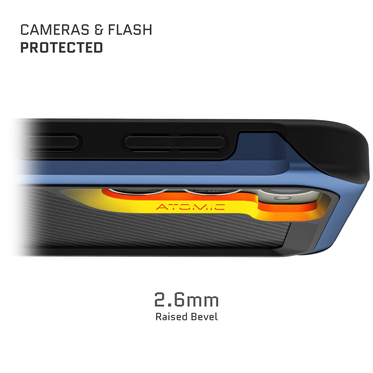 Galaxy S23+ Case Blue Aramid