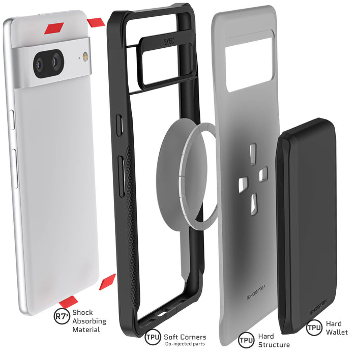 Pixel 7 Wallet Case Credit Card Holder