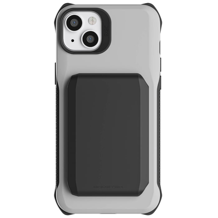 iPhone 14 Plus Case Wallet MagSafe Gray