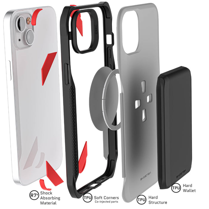 MagSafe iPhone 14 Plus Case Wallet Card Holder