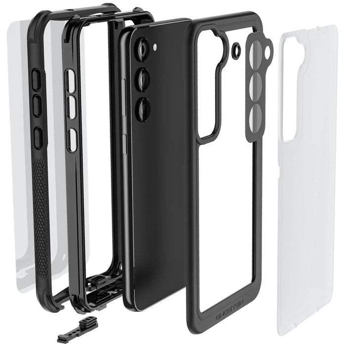 Waterproof Galaxy S23 Plus Case with Holster Belt Clip