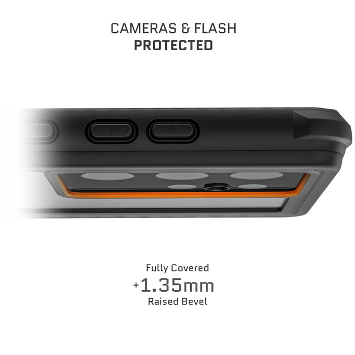 Waterproof S23 Ultra Case with Holster Belt Clip