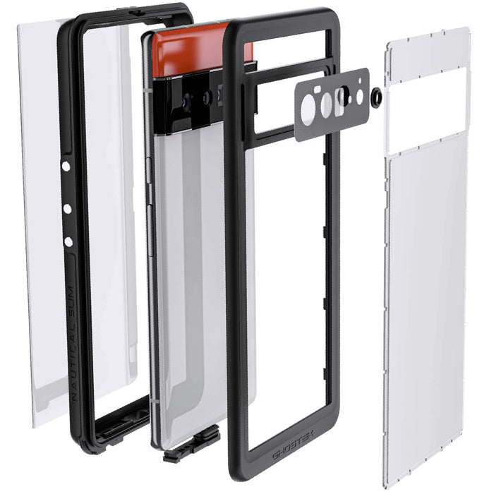 Google Pixel 6 Pro Waterproof Case Screen Protector
