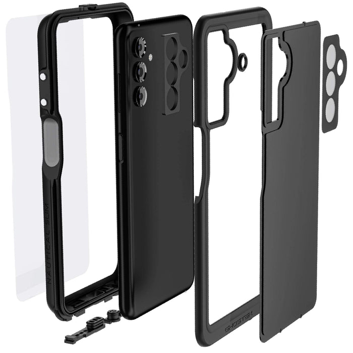 galaxy a13 waterproof case screen protector durable