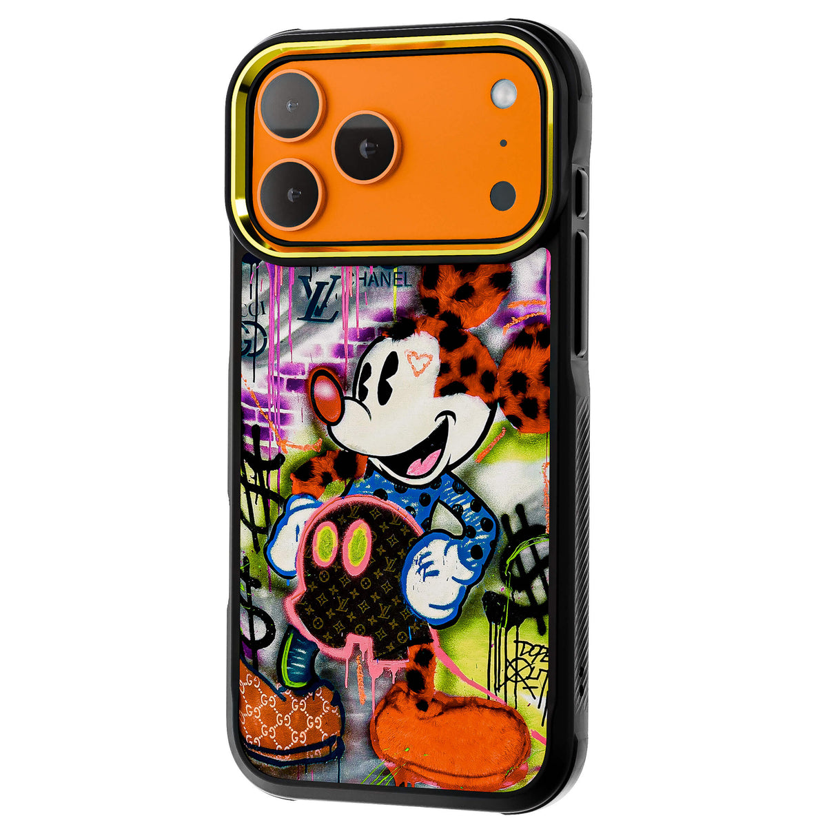 iPhone 18 Pro Max Case Mickey Mouse 
Plush Fashion Collab Artwork Phone Cover MagSafe Doped Out M Artist