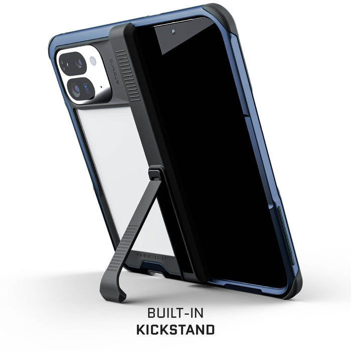 Google Pixel 9 Pro Fold Case Blue Kickstand