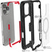 iPhone 16 Pro Max MagSafe Protective Phone Case Black Clear