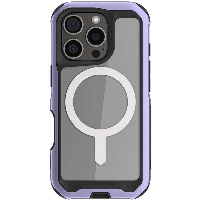 iPhone 16 Pro MagSafe Case Purple Clear