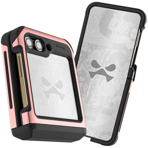 
                                Galaxy Flip 5 Protective Clear Aluminum Cases — ATOMIC slim