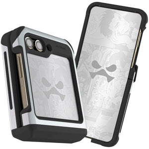 
                                Galaxy Flip 5 Protective Clear Aluminum Cases — ATOMIC slim