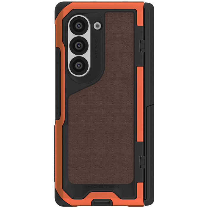 Samsung Galaxy Z Fold 6 Case Orange Fabric