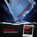 Galaxy S26 Ultra Case Clear Metal MagSafe Prismatic