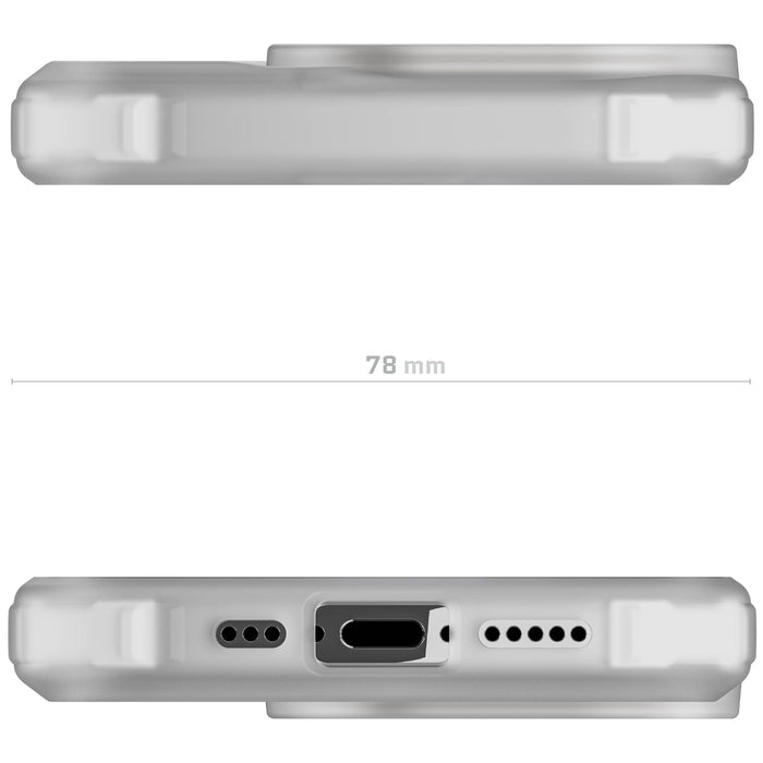 Apple iPhone 16 Pro Clear Case MagSafe Magnetic Protective Phone Cover Shockproof