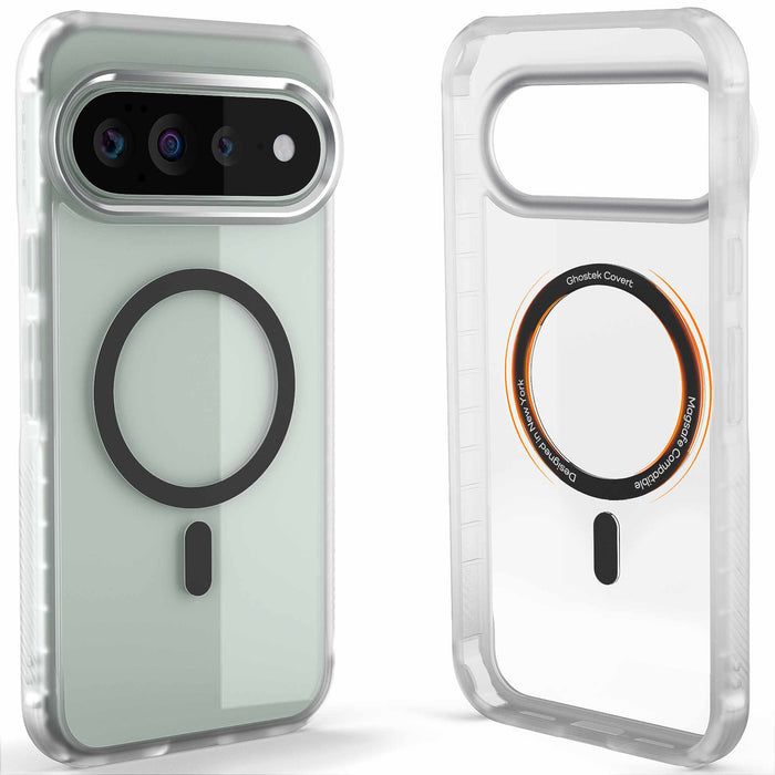 Google Pixel 11 Pro XL Case Clear MagSafe Magnetic Ring Protective Phone Cover