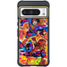 Google Pixel 8 Pro Spiderman vs Superman Spraypaint Case 