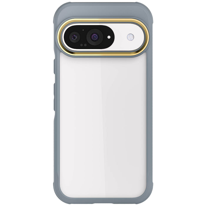 Google Pixel 9 Protective Phone Case Clear Grey