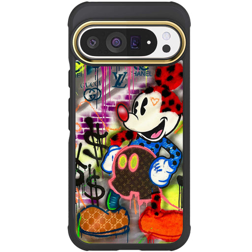 Pixel 9 Pro XL Mickey Mouse Plush Fashion Case