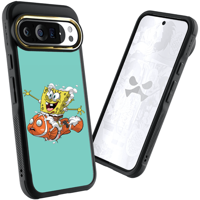 Pixel 9 Pro XL NOT SO FUNNY by Dhani Barragán Artist Artwork Protective Phone Case Limited Edition Collab Cover