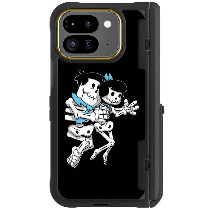 Google Pixel 9 Pro Fold Sleeping Together Museum Edition by RX Strip Artist Artwork Protective Phone Case Limited Edition Collab Cover