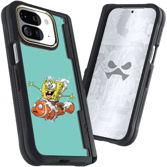 Google Pixel 9 Pro Fold NOT SO FUNNY by Dhani Barragán Artist Artwork Protective Phone Case Limited Edition Collab Cover