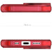 MagSafe Apple iPhone 16 Clear Red Case