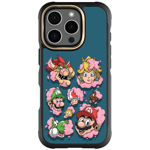 iPhone 16 Pro DECONSTRUCTED SUPER M CHUNKS by Dhani Barragán Artist Artwork Protective Phone Case Limited Edition Collab Cover