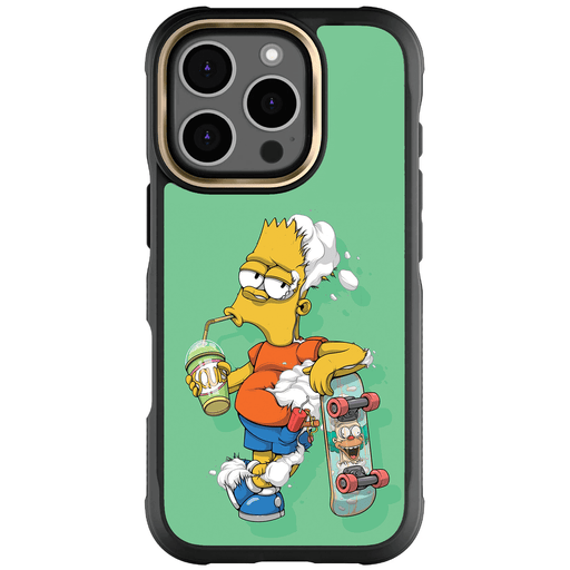 iPhone 16 Pro DECONSTRUCTED BART by Dhani Barragán Artist Artwork Protective Phone Case Limited Edition Collab Cover