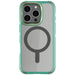 Clear iPhone 16 Pro Teal Protective Phone Case MagSafe Cover Magnetic Silicone Gel