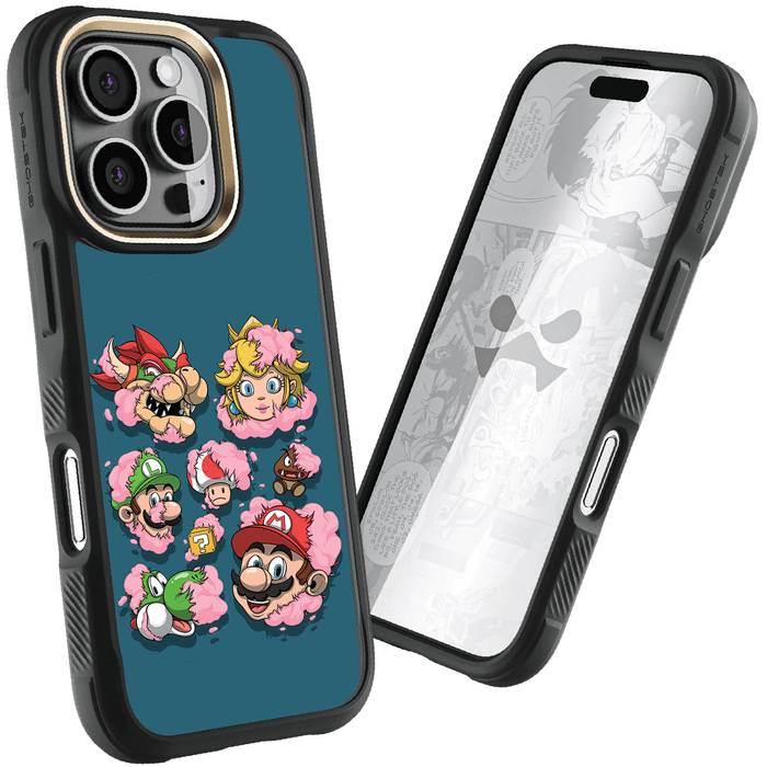 Apple iPhone 16 Pro DECONSTRUCTED SUPER M CHUNKS by Dhani Barragán Artist Artwork Protective Phone Case Limited Edition Collab Cover