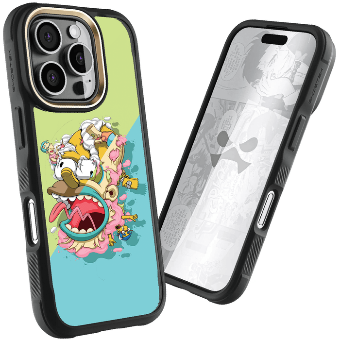 Apple iPhone 16 Pro DECONSTRUCTED YINYÁNG by Dhani Barragán Artist Artwork Protective Phone Case Limited Edition Collab Cover