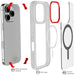 Apple iPhone 16 Pro MagSafe Protective Phone Case Clear Cover