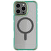 Apple iPhone 16 Pro Max Clear Teal Phone Case MagSafe