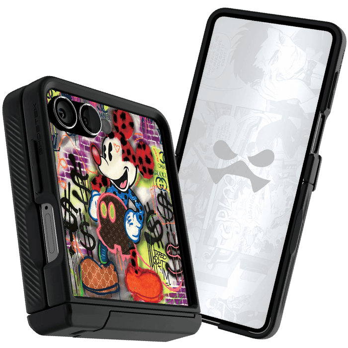 Samsung Galaxy Z Flip 7 Mickey Mouse Plush Fashion Case
