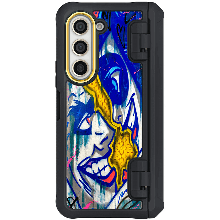 Samsung Galaxy Z Fold 5 Joker & Harley Quinn - Mad Love x Louis Vuitton Case Phone Cover