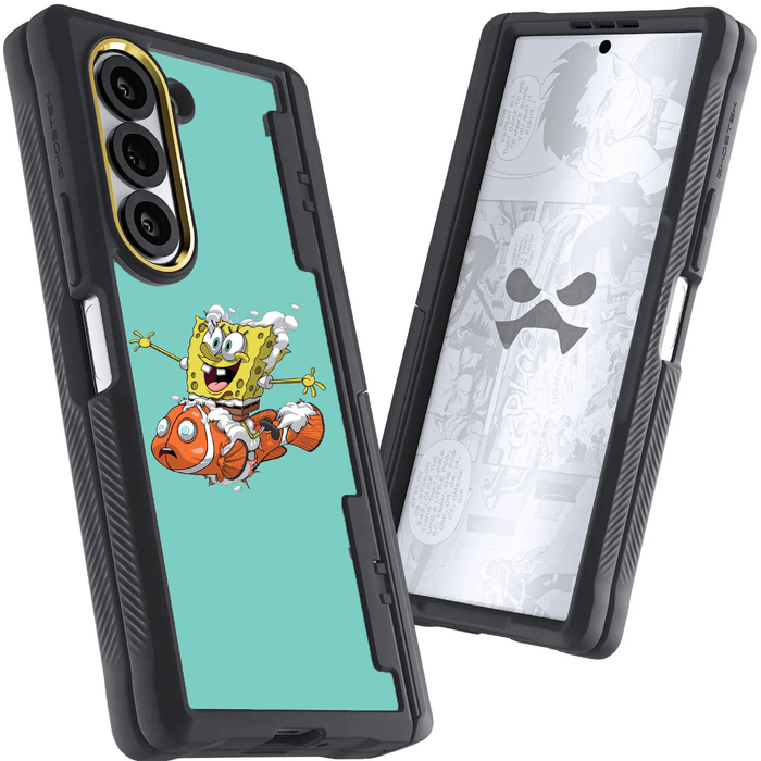 Samsung Galaxy Z Fold 6 NOT SO FUNNY by Dhani Barragán Artist Artwork Protective Phone Case Limited Edition Collab Cover