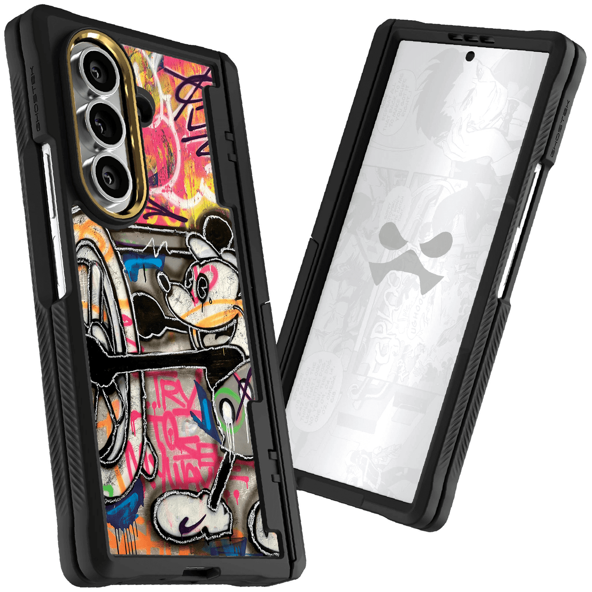 Galaxy Z Fold 7 Mickey Mouse My Way Case Artist Collab Artwork Phone Cover