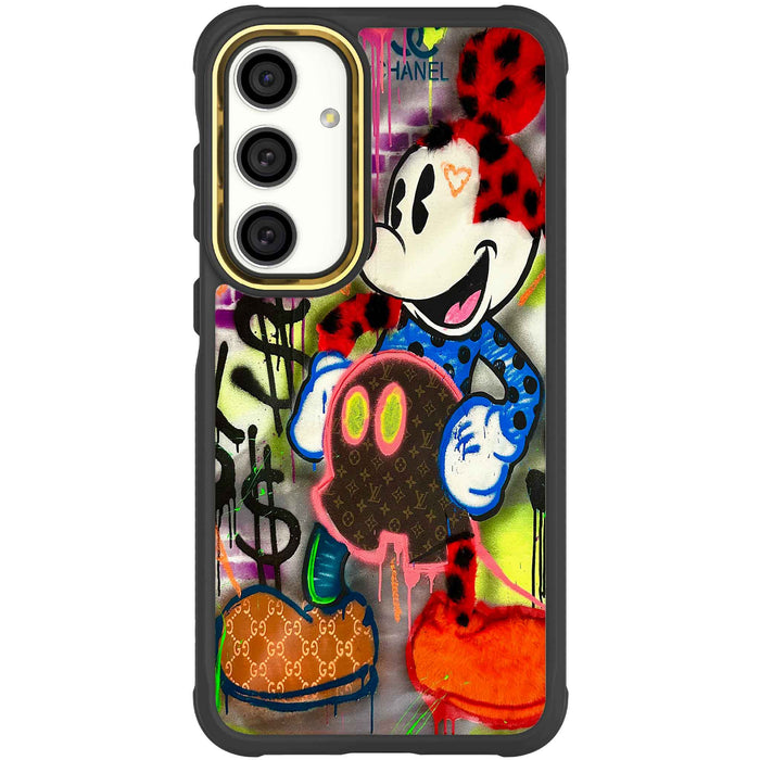 Galaxy S24 Plus Mickey Mouse Plush Fashion Case