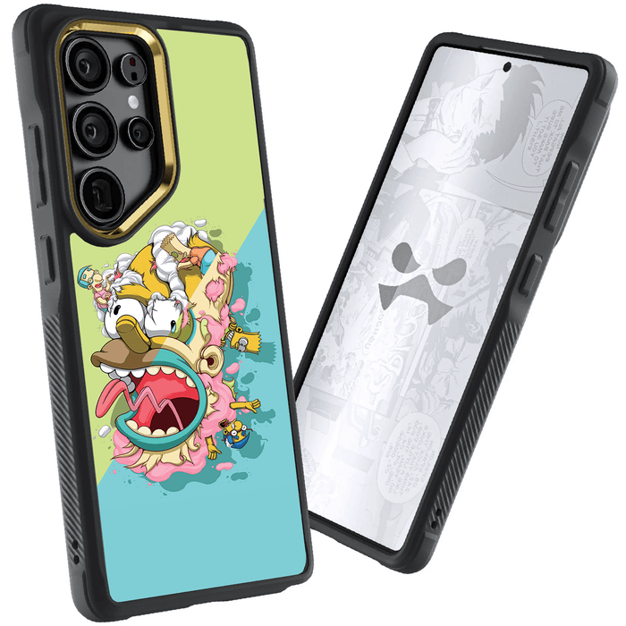 Samsung Galaxy S25 Ultra DECONSTRUCTED YINYÁNG by Dhani Barragán Artist Artwork Protective Phone Case Limited Edition Collab Cover