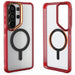 Galaxy S26 Ultra Clear Case MagSafe Protective Phone Cover Magnetic Ring Shockproof Premium Red Limited Edition