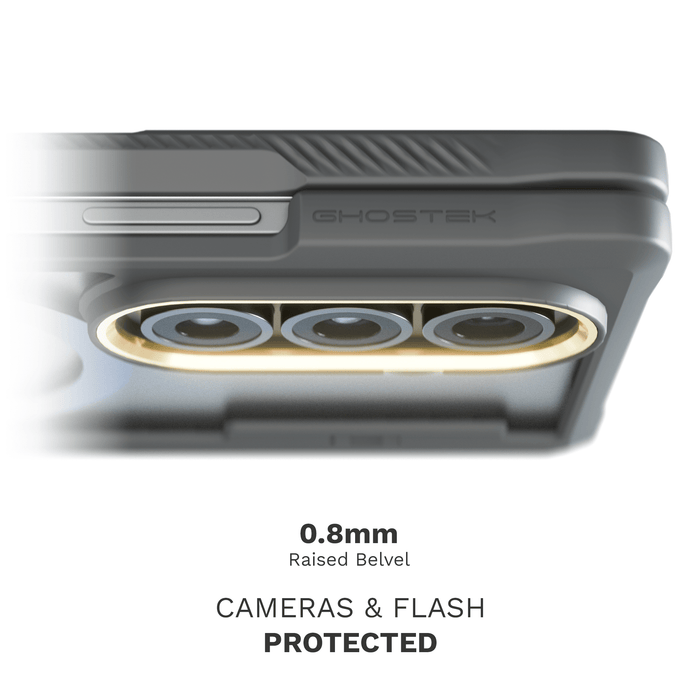 Galaxy Z Fold 7 Protective Clear Shockproof Case  — COVERT
