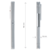 Samsung Galaxy Z Fold 7 Case Clear MagSafe Kickstand Protective Phone Cover
