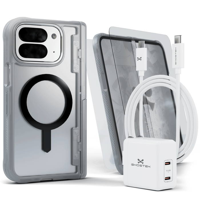 Pixel 10 Pro Fold Bundle – Case + Charger + Cable + Screen Protector